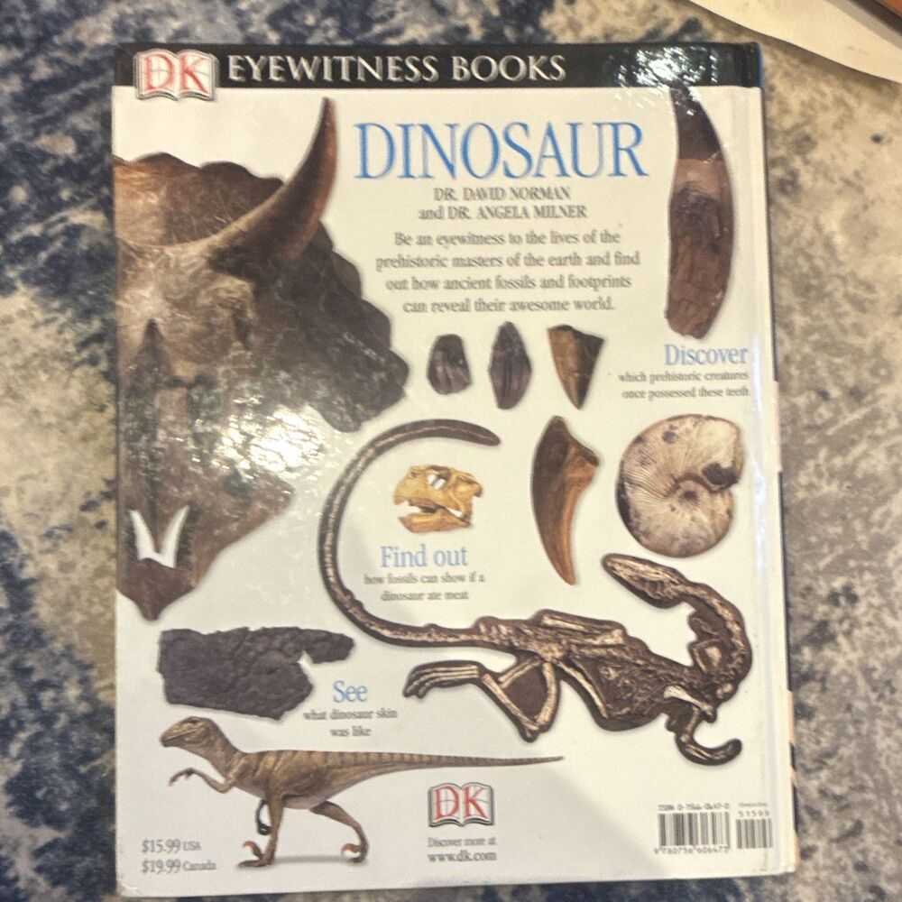 DK Eyewitness Books Dinosaur Hardcover